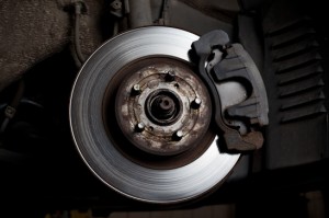 Brake disc and brake pads